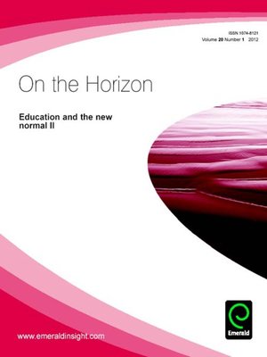 cover image of On the Horizon, Volume 20, Issue 1